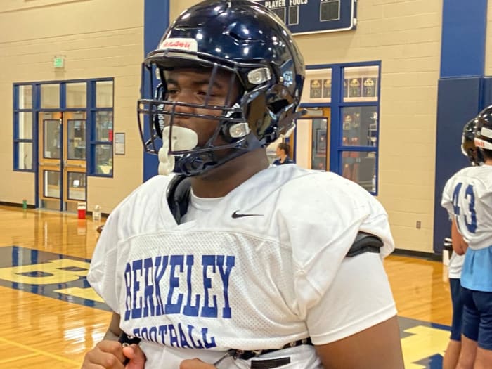Nihkil Jefferson, OG/DT, Tampa (Fla.) Berkeley Prep